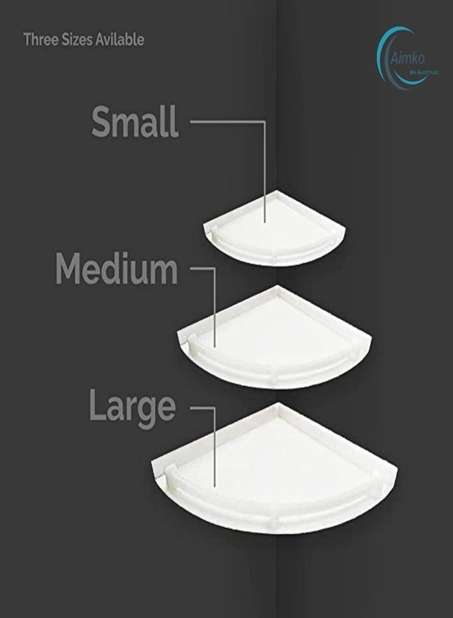 Aimko Multipurpose Wall Organizer Shelf for Bathroom, Kitchen & Living Room | Polypropylene Wall Mounted Storage Rack | Space-Saving Shelf for Toiletries, Essentials & Décor - Image 3