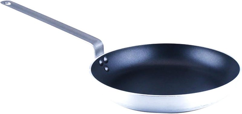 Stainless Steel Wok, Large Nonstick Pan, Professional Nonstick Pan, Cast Iron Skillet, With Cooling Handle(22CM) - Image 1