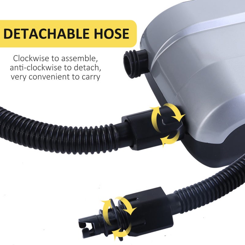 Electric SUP Air Pump 12 Volt Quick Air Inflator Deflator with Digital Display for Inflatable SUP Stand Up Paddle Board Boat - Image 4