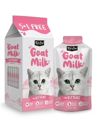 Kit Cat Goat Milk For Kittens 300ml ( 6 X 50ml ) - pzsku/Z859A9D581DBA64391DD2Z/45/1744875792/dd698665-7acb-48dc-bf91-b5a1af70863d