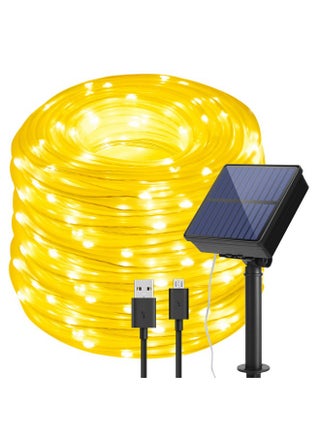 8 طرق أضواء حبل الشمسية في الهواء الطلق سلسلة أضواء 78.7 قدم 20 متر مقاوم للماء 200Led للداخلية في الهواء الطلق حديقة الطرف فناء الحديقة ديكور أبيض دافئ - pzsku/Z859AB22A719D49CA2BE0Z/45/_/1720185743/d08d7eb0-0fbb-4c6e-b788-73419287e9ef