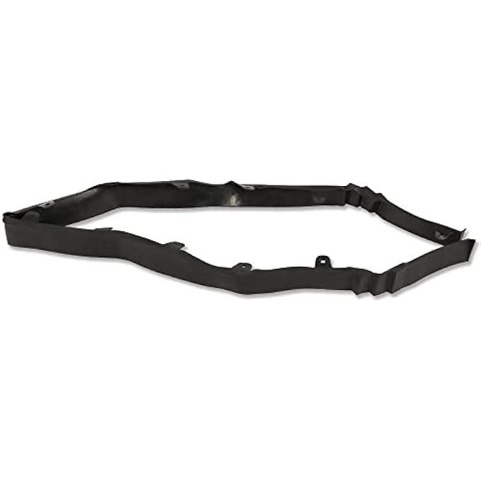 GPLUS Front Bumper Grill Lower Air Deflector, Compatible with Chevy Malibu 2016 2017 2018 2019 2020 2021 Front Bumper Lip Lower Spoiler Air Deflector Valance Replace 23397792 23127384 - Image 1