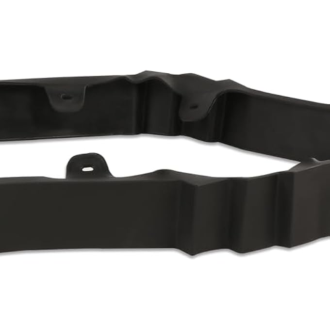 GPLUS Front Bumper Grill Lower Air Deflector, Compatible with Chevy Malibu 2016 2017 2018 2019 2020 2021 Front Bumper Lip Lower Spoiler Air Deflector Valance Replace 23397792 23127384 - Image 2