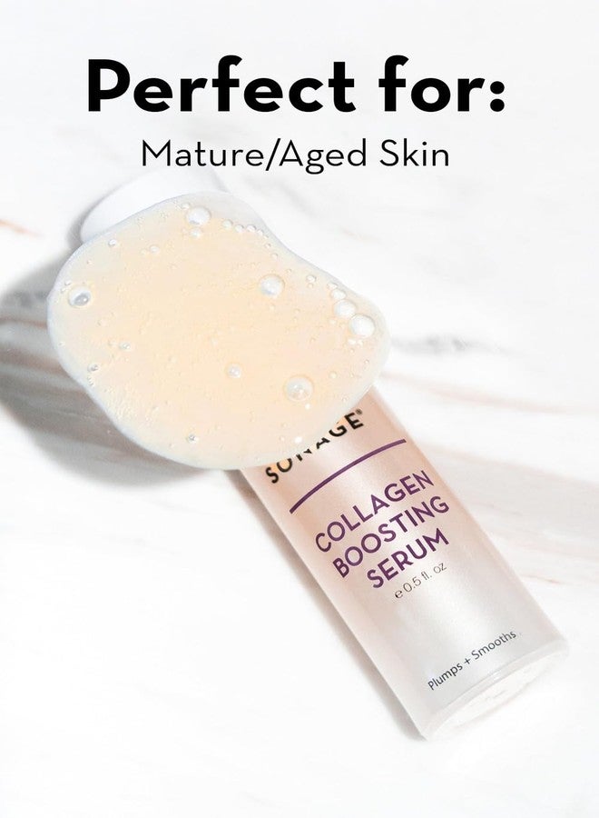 Sonage Collagen Boosting Serum: Vegan Anti-Aging Face Serum | Plumps, Smooths, Minimizes Pores, Wrinkles (7.5ml) - Image 5