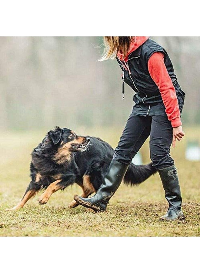 مجموعة تدريب الحيوانات الأليفة بصافرة عالية التردد بالموجات فوق الصوتية والتحكم في النباح وإيقاف النباح مثالية للكلاب والجراء (أسود) - Image 4