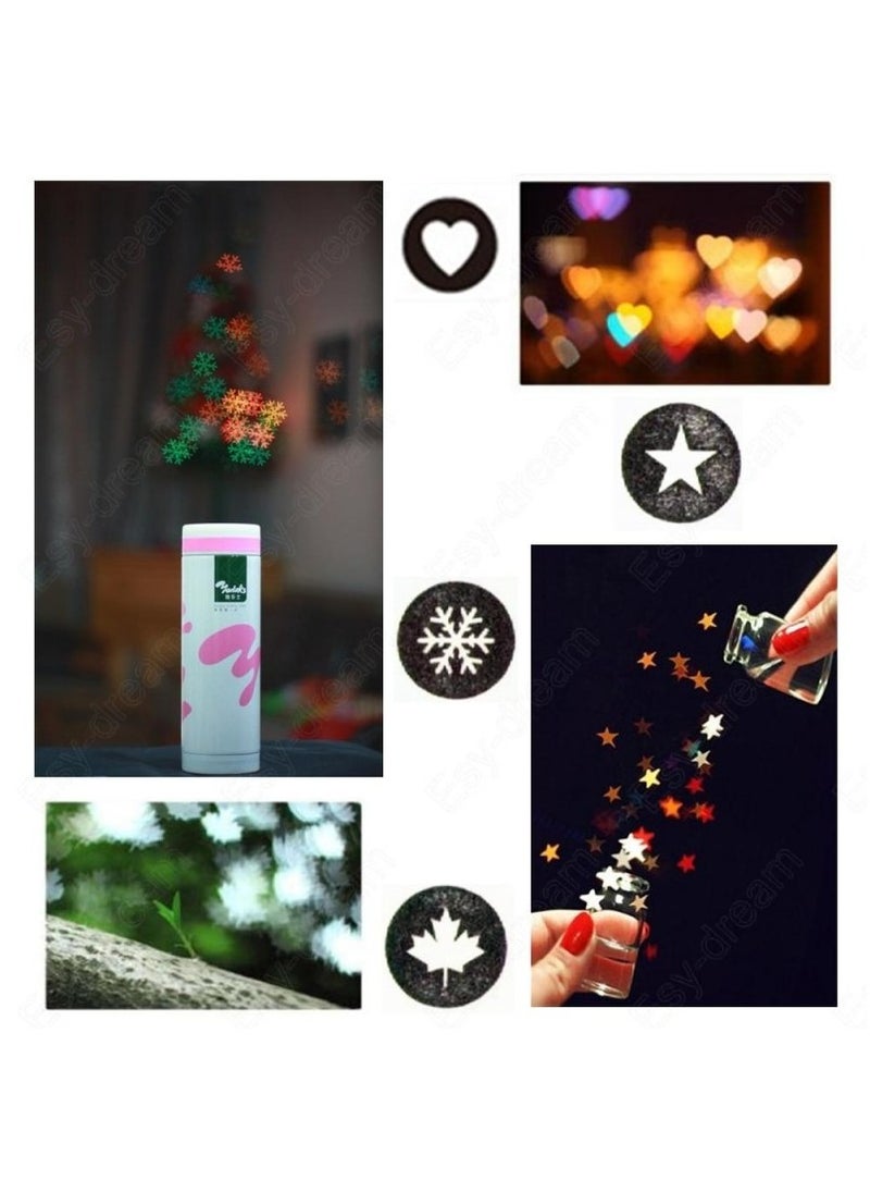 Generic - 52mm Bokeh Masters Kit Bokeh Effect Lens Cap Cover Filter for Artistic Romantic Night Scene Photography - Image 1