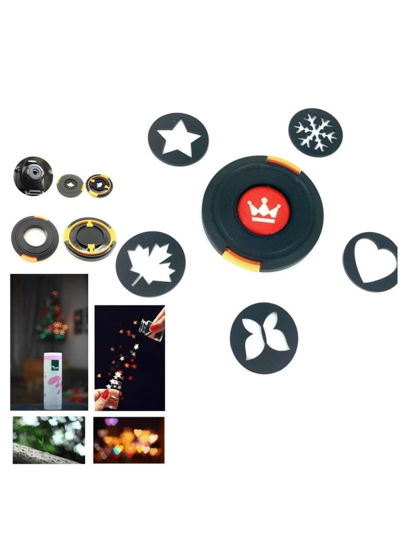 Generic - 52mm Bokeh Masters Kit Bokeh Effect Lens Cap Cover Filter for Artistic Romantic Night Scene Photography - Image 1
