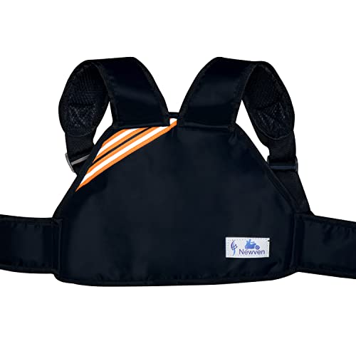 Newven Two Wheeler Child Safety Belt Adjustable Harness Belt for Motorcycle Ride Strap with Night Reflector and Double Buckled Safety Protection - Image 4