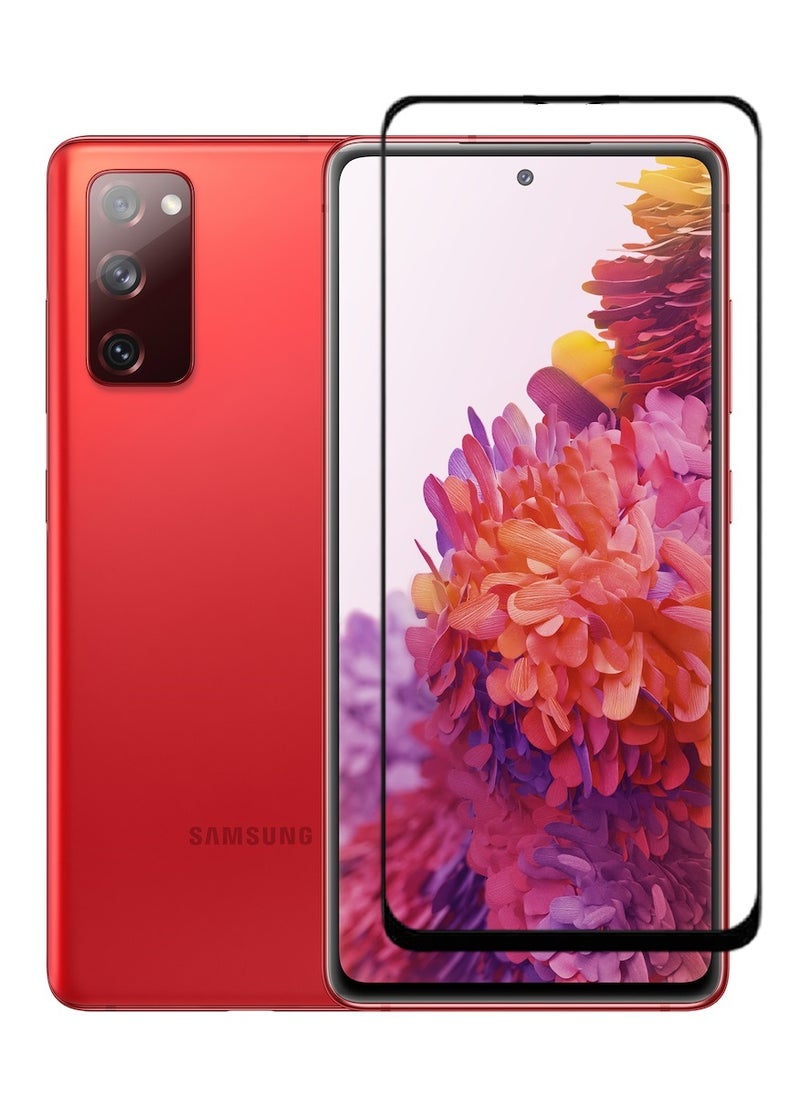 AINA واقي شاشة من الزجاج المقوى 5D مصمم لهاتف Samsung Galaxy S20 FE مع تغطية كاملة للشاشة من الحافة إلى الحافة وخالي من الفقاعات - Image 1