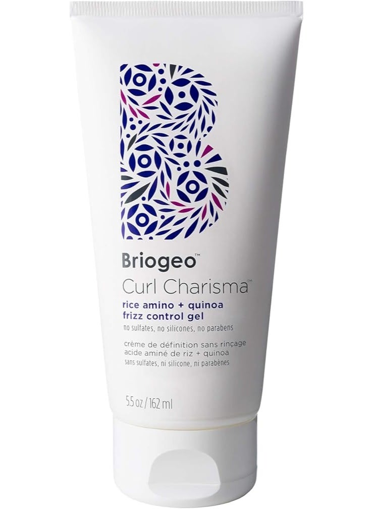 بريوجيو جل بريوجيو كيرل كارزما بالأرز والأمينو والكينوا للتحكم في التجعد – ستايلر نباتي لتعريف الشعر المموج، المجعد والكثيف، خالٍ من الفثالات والبارابين - Image 1