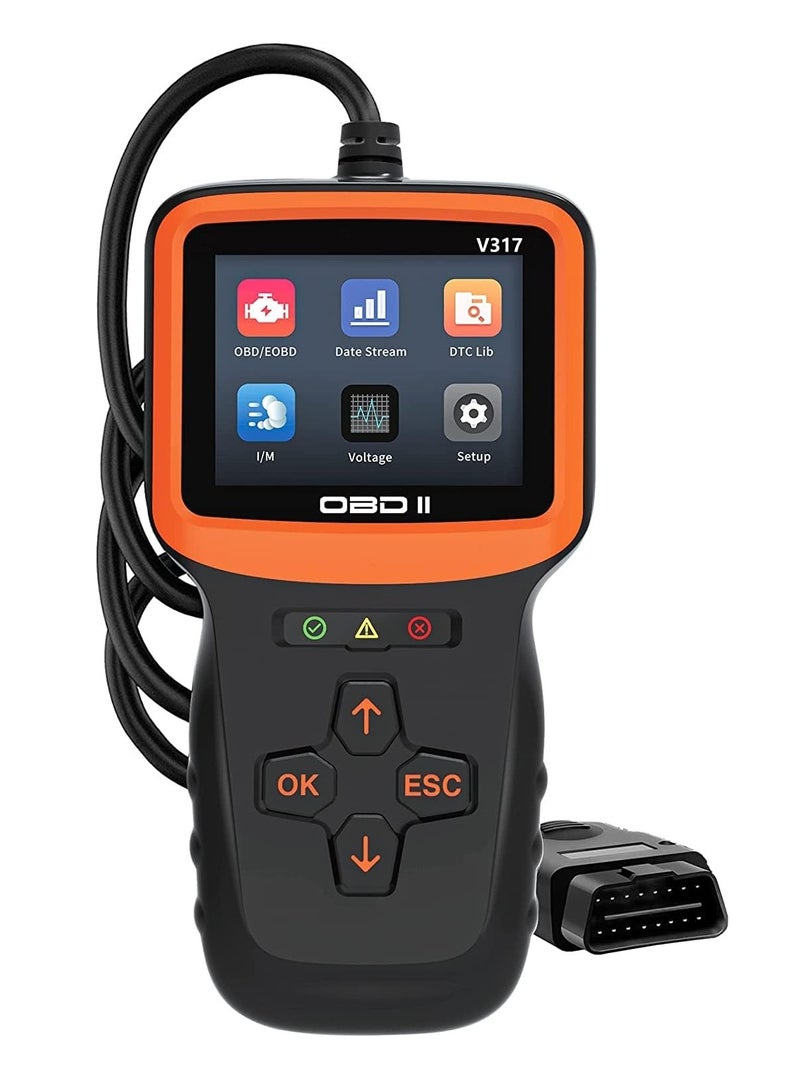 OBD2 Scanner Code Reader Data Stream Automotive Tools Engine Check Car Scanner Professional OBD 2 Auto Diagnostics - Image 1