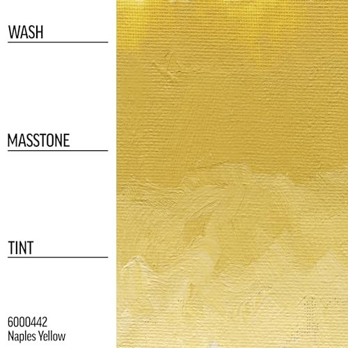Williamsburg Artist Oil Colors by GOLDEN, Naples Yellow, 37 ml tube, Professional Oil Paint, Opaque - Image 5