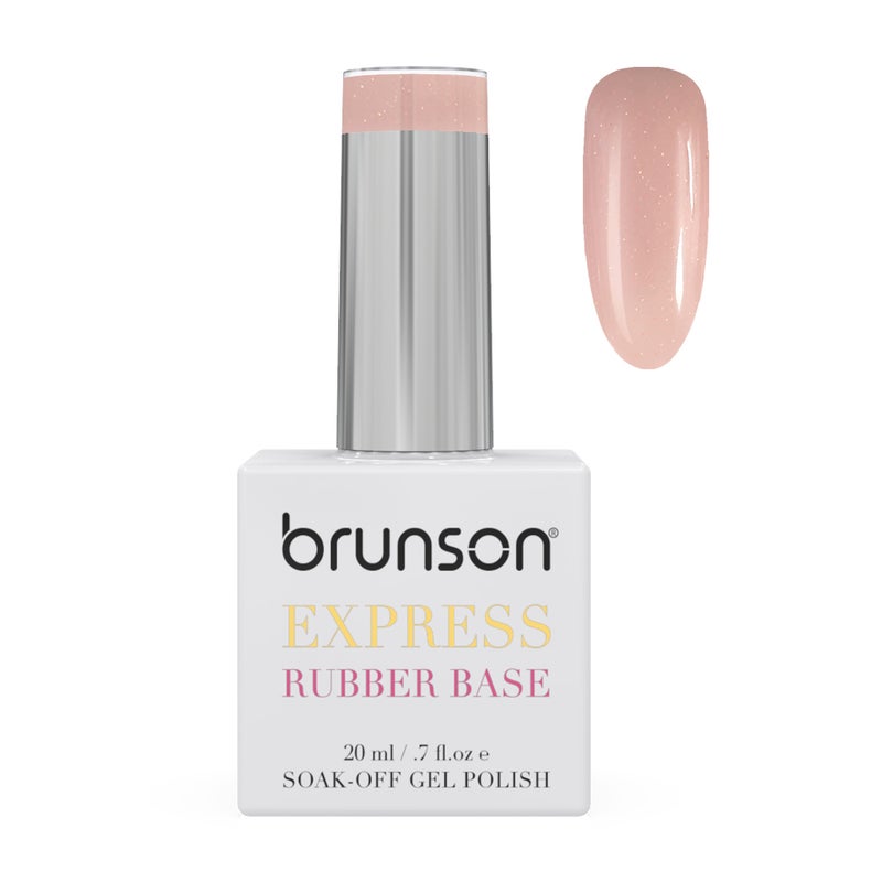 brunson TPO free Rubber Base Gel polish 20ml Soak Off Base Coat for Nail Strengthening Long Lasting Gel Polish Base for Chip Free Shine Brittle Nails UV Rubber base Russian manicure Non Yellowing salon manicure - Image 1