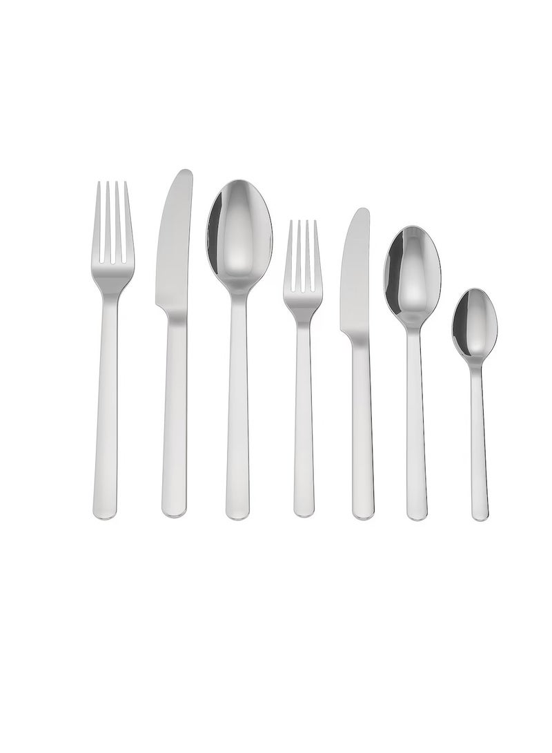 طقم أدوات مائدة 56 قطعة من الفولاذ المقاوم للصدأ - Image 3