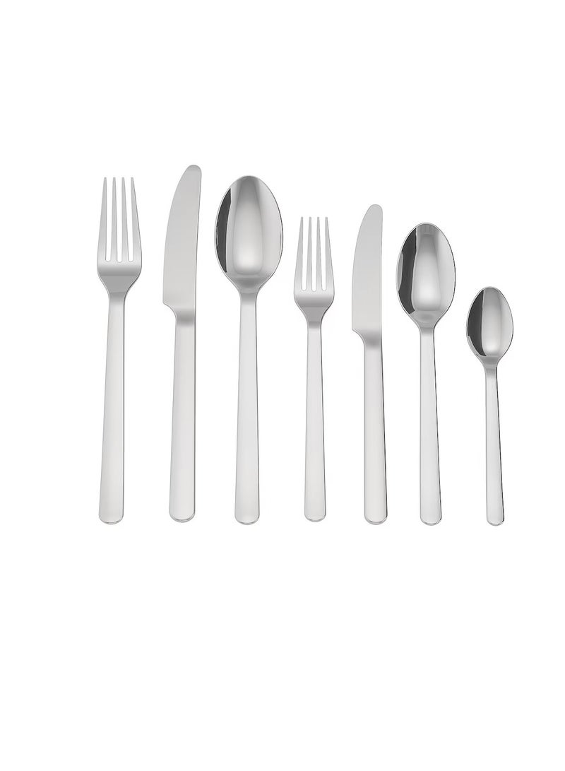 طقم أدوات مائدة 56 قطعة من الفولاذ المقاوم للصدأ - Image 1