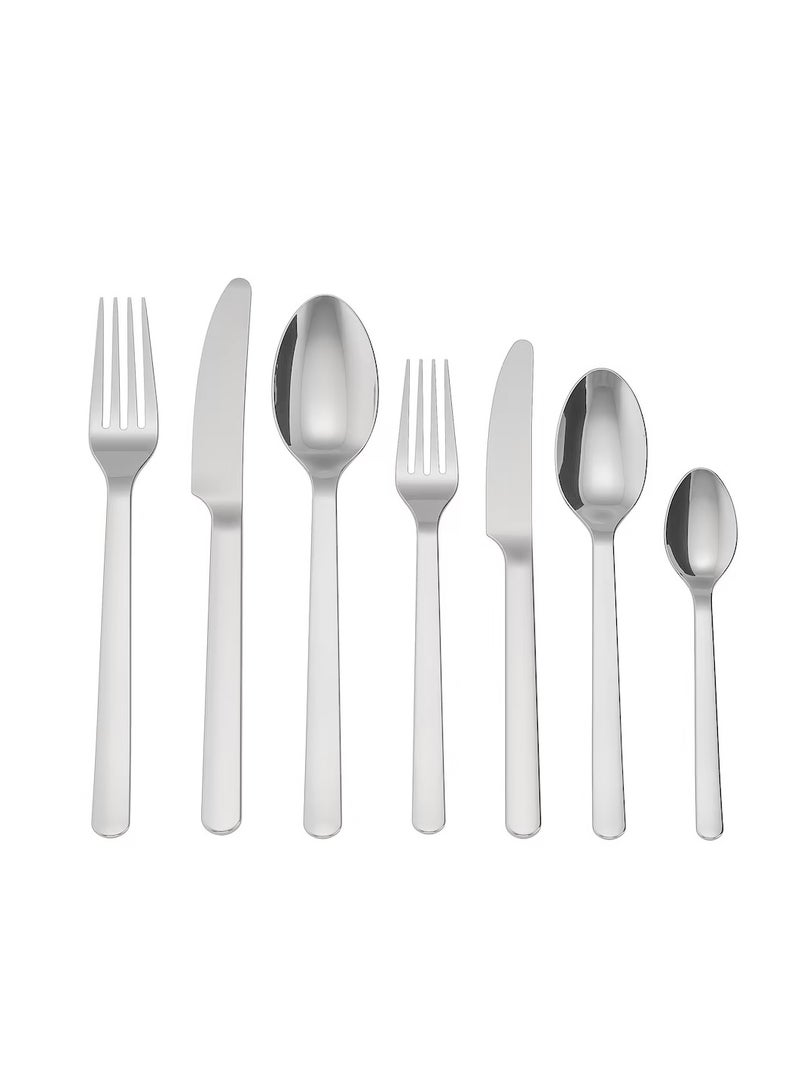 طقم أدوات مائدة 56 قطعة من الفولاذ المقاوم للصدأ - Image 2