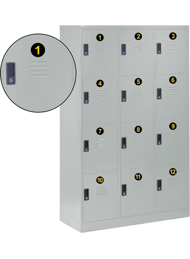 إمبرينت ملصقات أرقام ذاتية اللصق من 1 إلى 80، قطر 2 بوصة، لون أسود وأصفر دائري - Image 4