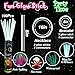ILHSTY 100 pk Glow Sticks Bulk Party Favors and Decorations 8 Glow in the Dark Party Supplies For Halloween Neon Party Light up Glow sticks Necklaces Bracelets White100 - Image 4