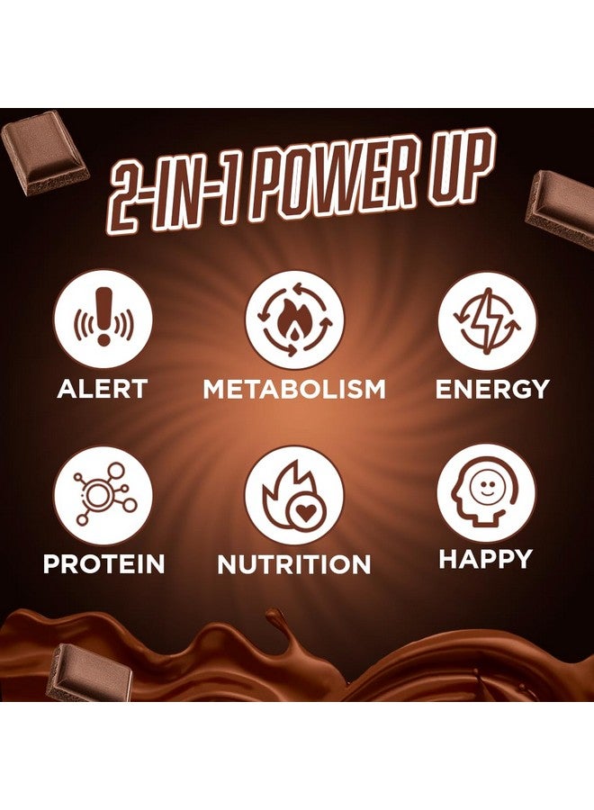 جي فيول مسحوق مشروب الطاقة والبروتين G Fuel، مزيج الكافيين قبل التمرين للألعاب، أحماض أمينية مركزة خالية من السكر، فيتامينات ومضادات أكسدة، 19 أونصة (شوكولاتة، 20 وجبة) - Image 1