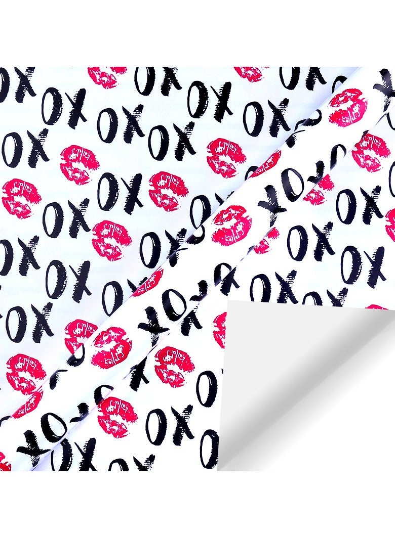 Generic Set of 6pcs 50 x 70cm Lips Wrapping Paper for Birthdays, Weddings, Anniversaries  - Image 1