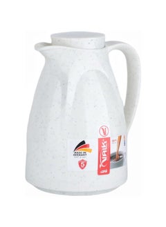 Valk Double Wall Glass Anti-Leakage Wide Mouth Vacuum Flask White 1.5 L 04-378  - Image 2