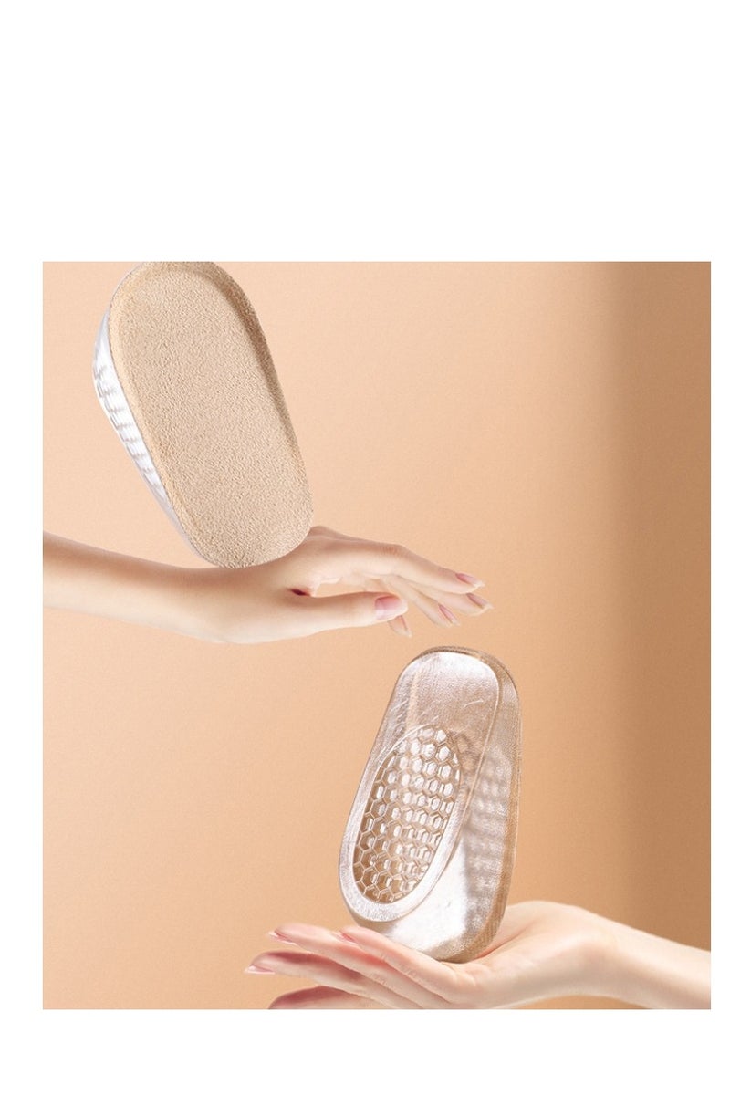 OASIS-TH Women 2.5CM Increased Shoe Insoles Height Increase Shoe Inserts, Inner Heightening Insole Silicone Socks Inner Invisible Heightening Pad Foot Pad Heel Pad Half Pad Anti-Wear Shock Absorption 1 Pair - Image 5