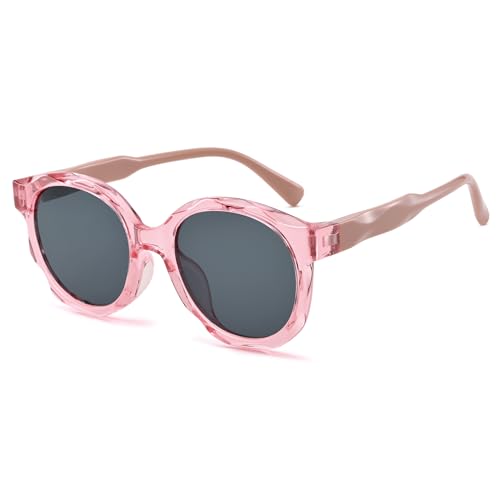 AZorb Kids Polarized Sunglasses for Girls and Boys, TR90 Flexible Round Sunglasses UV400 Outdoor Shades for Kids Ages 3–8 - Image 1