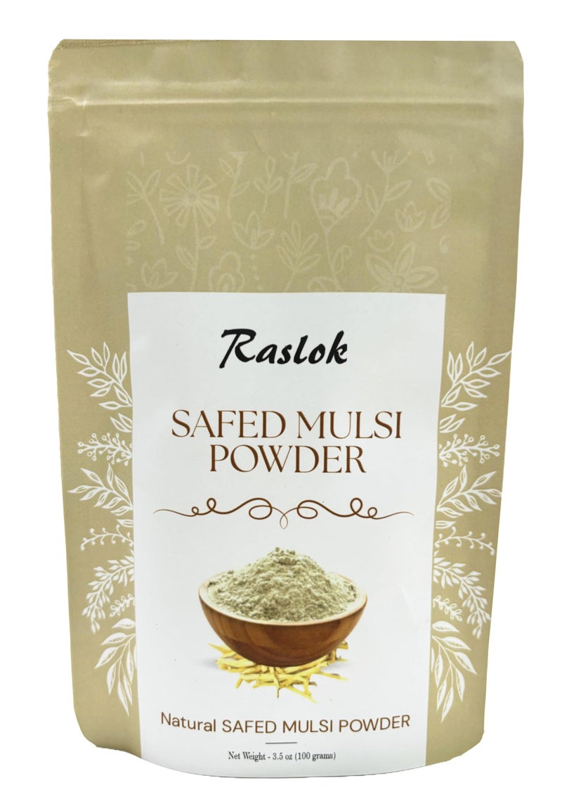 Raslok Pure Safed Musli Powder White Musli Svet Musli Powder Chlorophytum Borivilianum 352 Oz - Image 3