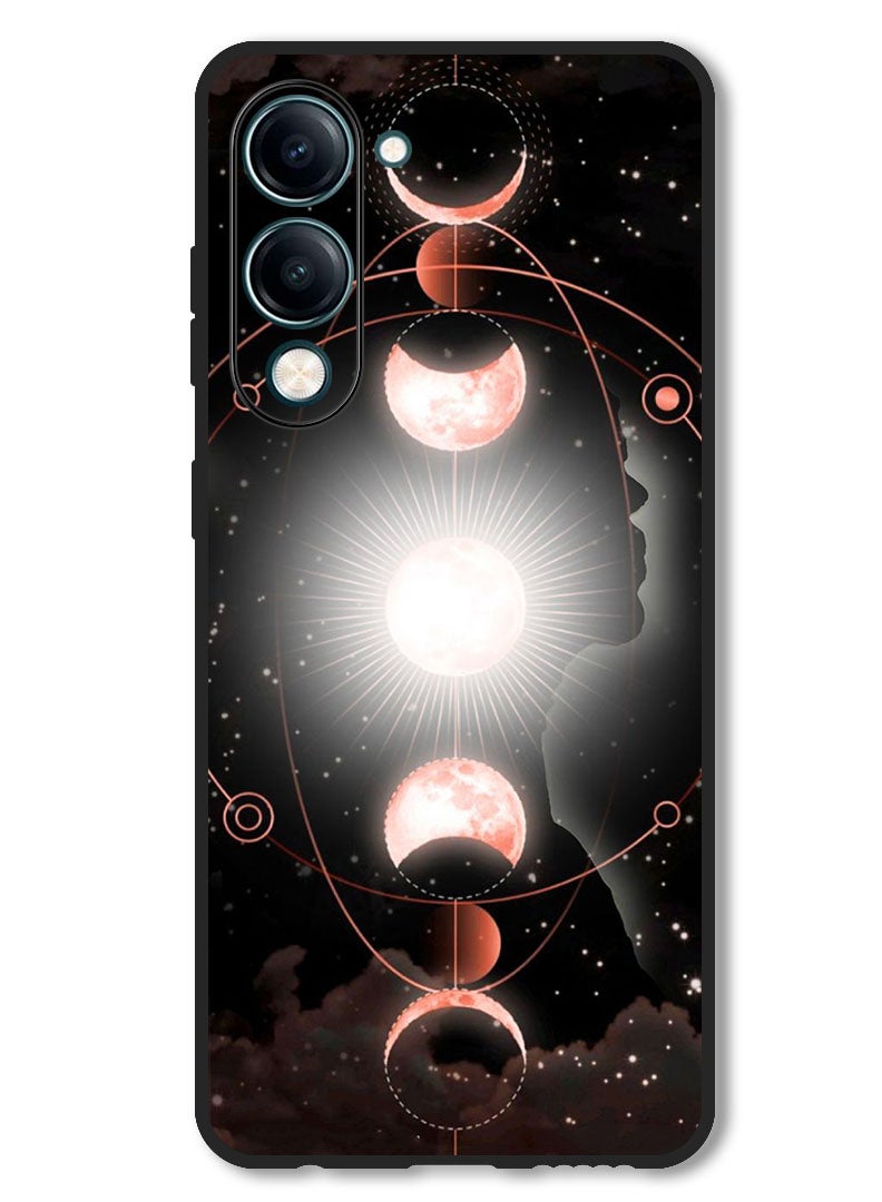 Theodor Case Compatible with Vivo Y29s Protection Shockproof Bumper Cover Galaxy - Image 1