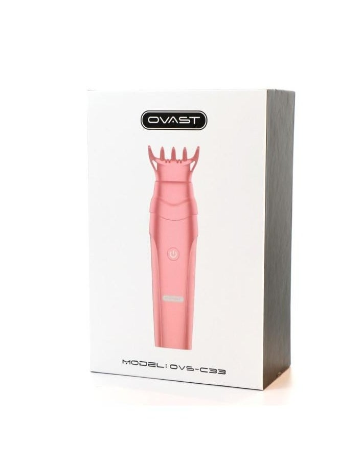 Innovative OVAST OVS-C33 Electric Heating Device – A Smart and Versatile Solution for Hair Styling and Insect Protection with Dual Comb and Normal Top Attachments