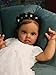 KOKOMANDY Lifelike Reborn Baby Dolls 24 Inch Dark Skin Reborn Toddler Girl Look Real Life Baby Cute Doll with Weighted Doll Mouth Magnetic Pacifier Newborn Toddler Toy Age 810 Girls - Image 3