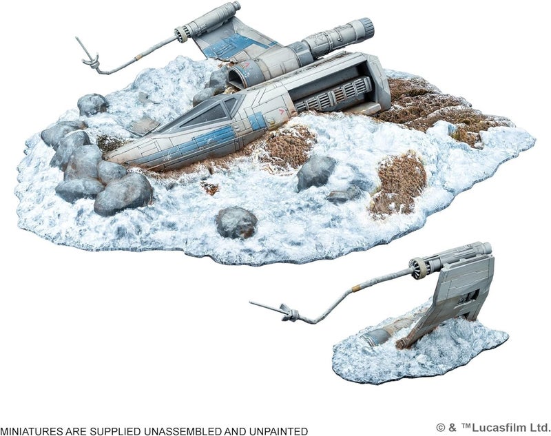 Atomic Mass Games Star Wars Legion Crashed X-Wing Terrain Expansion | Two Player Battle Game | Miniatures Strategy Game for Adults and Teens | Ages 14+ | 3 Hours Playtime - Image 3
