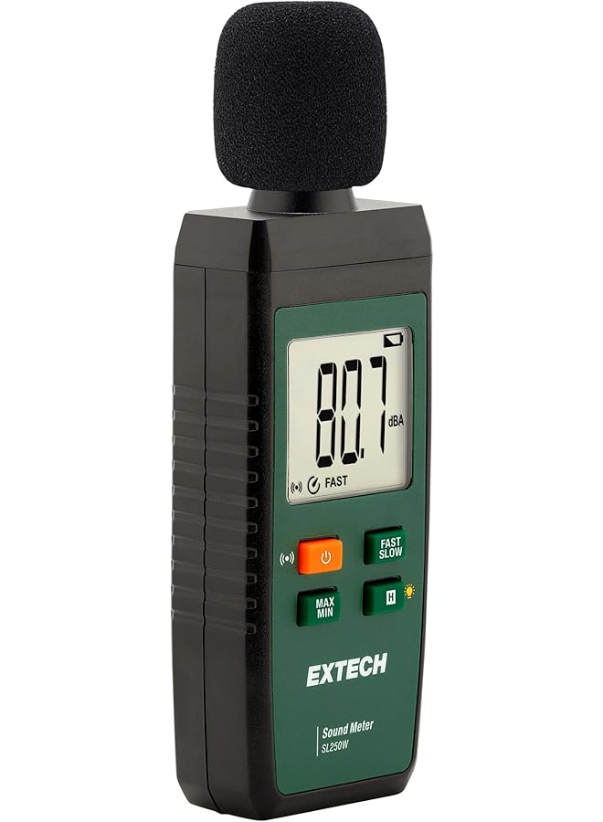 Extech Sl250W Sound Meter With Connectivity To Exview App - Image 1