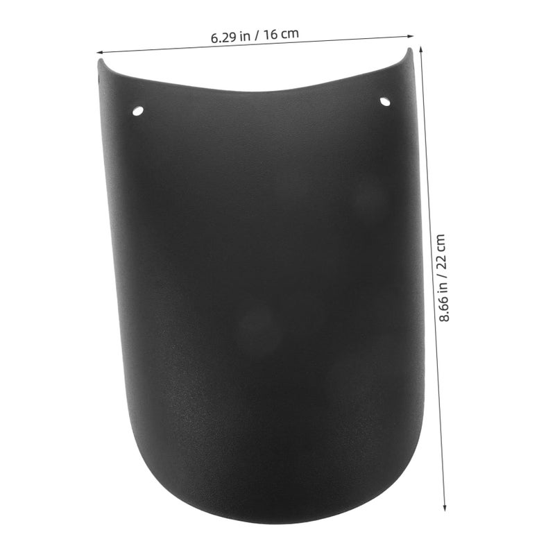 Motorcycle Front Extender Mud Flap Easy to Install Enhanced Riding Stability Aesthetics Compatible with Various Models Durable Exterior Accessory Black - Image 3