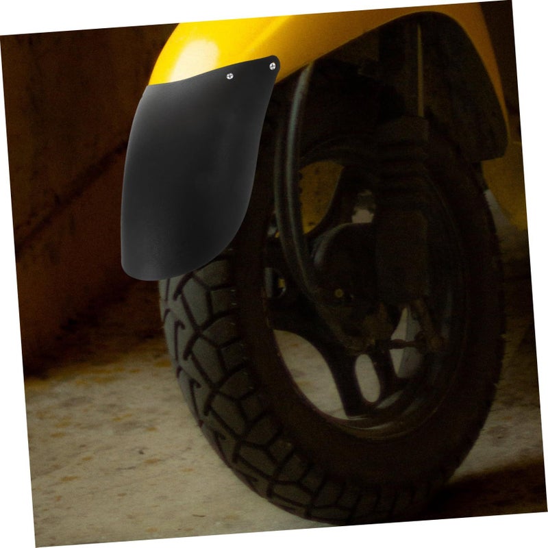 Motorcycle Front Extender Mud Flap Easy to Install Enhanced Riding Stability Aesthetics Compatible with Various Models Durable Exterior Accessory Black - Image 5
