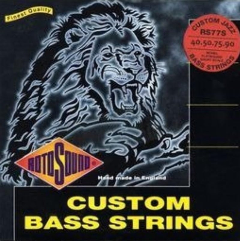 Rotosound RS77S Monel Flatwound Short-Scale Bass Guitar Strings (40 50 75 90) - Image 4