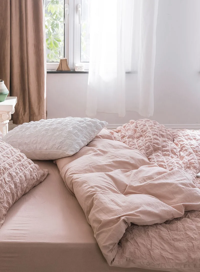 Noire Edit Quilted Bed Sheet Set - King