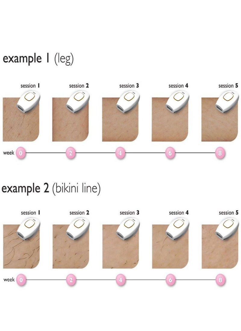 إيفرين إزالة الشعر بالليزر ipl جهاز إزالة الشعر 500000 ومضات آلة إزالة الشعر النساء الحلاقة المنزلية استخدام الحلاقة الجسم بلا ألم أسود - Image 4