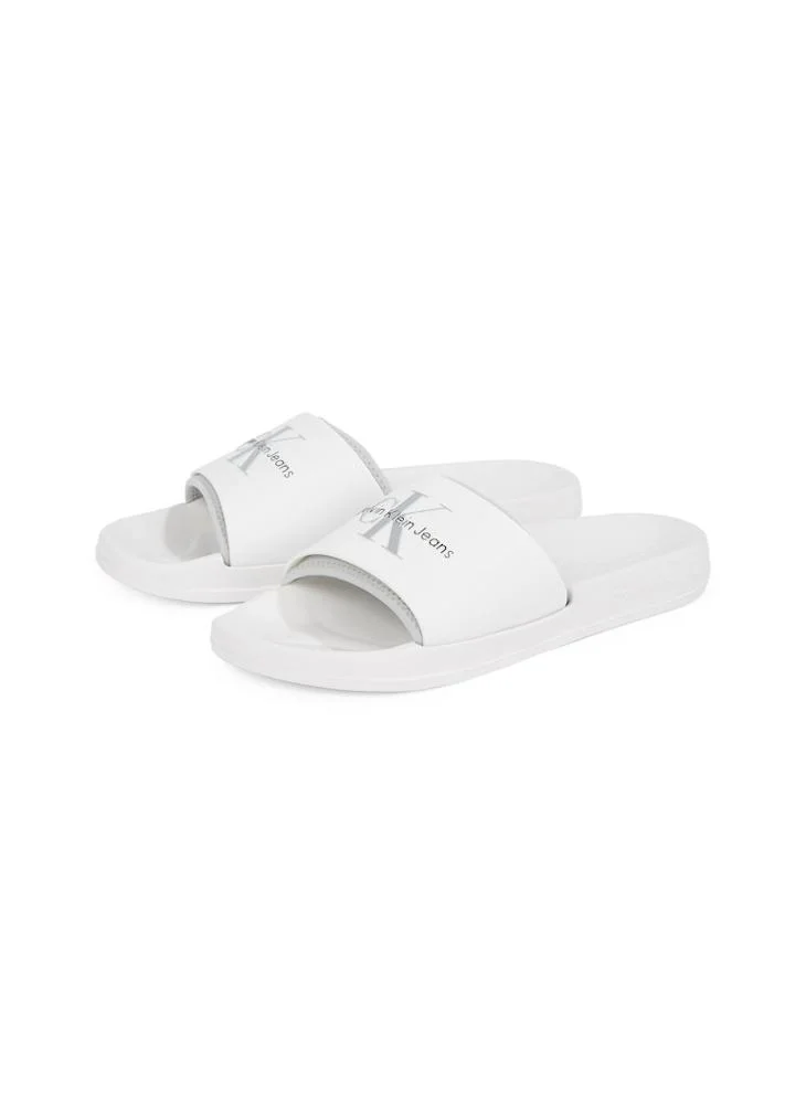 Calvin Klein Jeans Monologo Casual Slides