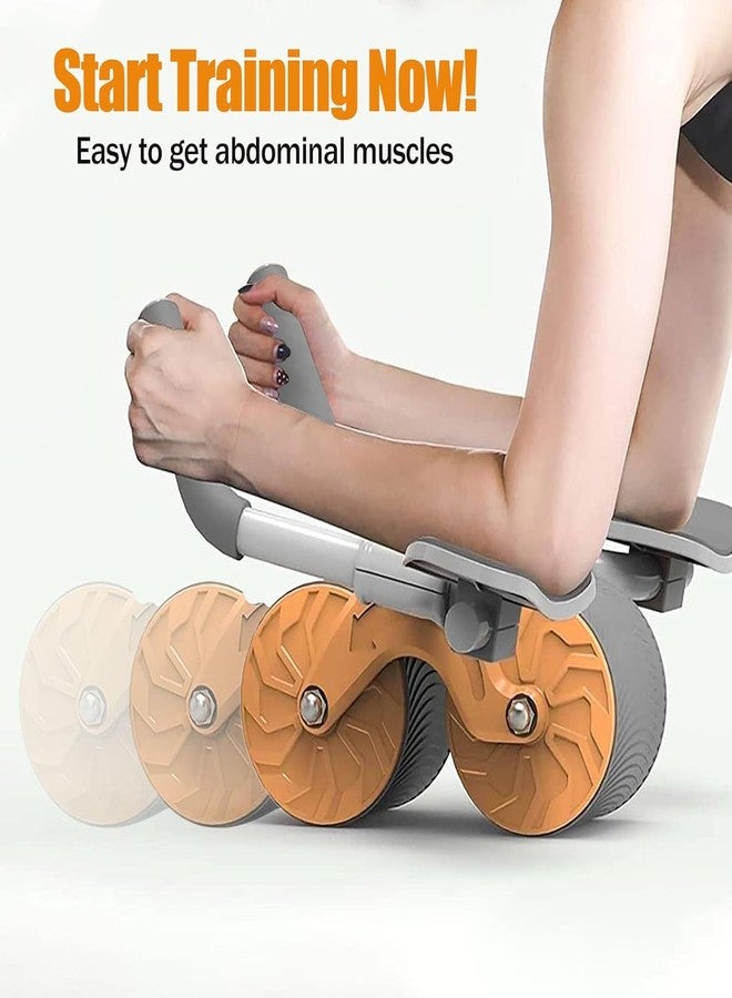 HVG TRADERS Professional Automatic Rebound Abdominal Abs Wheel with Elbow Support and Timer, Ab Roller Wheel for Effective Abdominal Muscles and Core Strengthening - Image 2