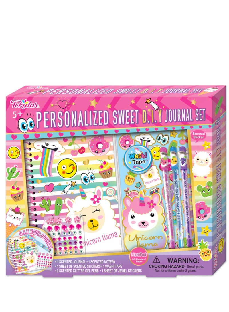 Tokidas Personalized Sweet DIY Journal Set - Image 1