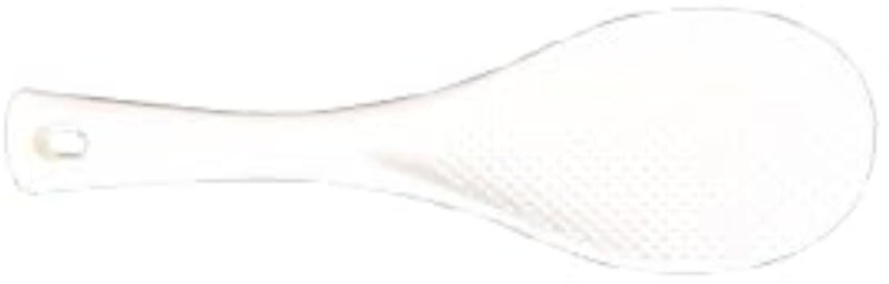 4922111804435 High Quality Plastic Serving Ladle Spoon, Made in China, 1 Piece - White