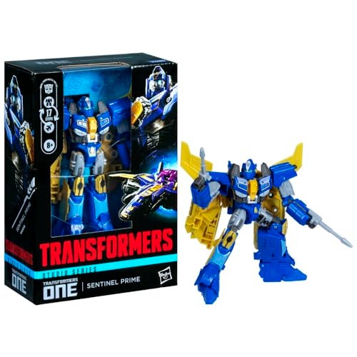TRANSFORMERS لعبة Transformers سلسلة الاستوديو فئة فويجر واحد سنتينل برايم 6.5 بوصة شخصية متحولة، ألعاب روبوت، 8+ - Image 3
