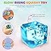 TwCare Stress Balls Ice Cube with Snowflakes Inside for Your Best Mellow and Chill Snow Pieces Silent Nice Square Shape Anxiety Sensory Squishy Fidget Toy Slow Rise Classroom Prizes Calming Kids Adults - Image 3