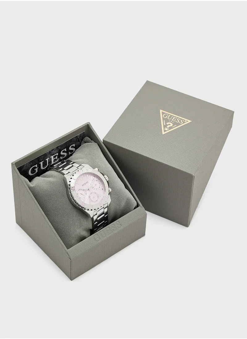 GUESS Phoebe Steel Strap Analog Watch