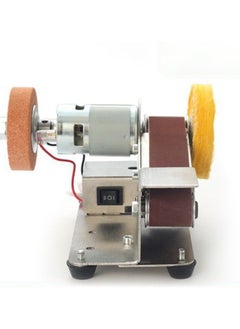 Generic Belt Sander Mini Electric Adjustable Grinding Polishing Machine AC for DIY  - Image 1
