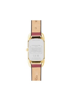 COACH Cadie Pu Strap Analog Watch  - Image 2