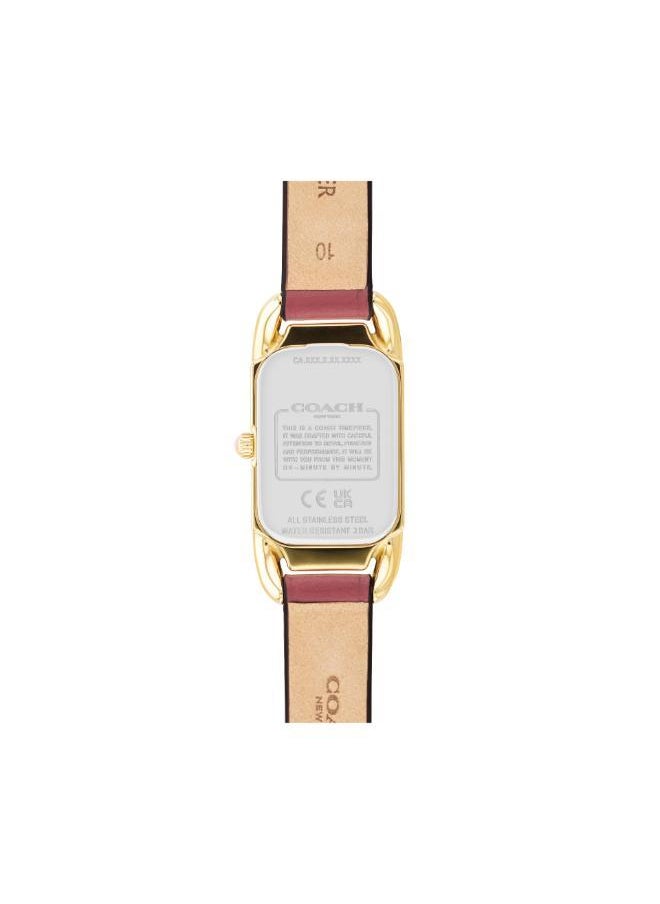 COACH - Cadie Pu Strap Analog Watch - Image 1