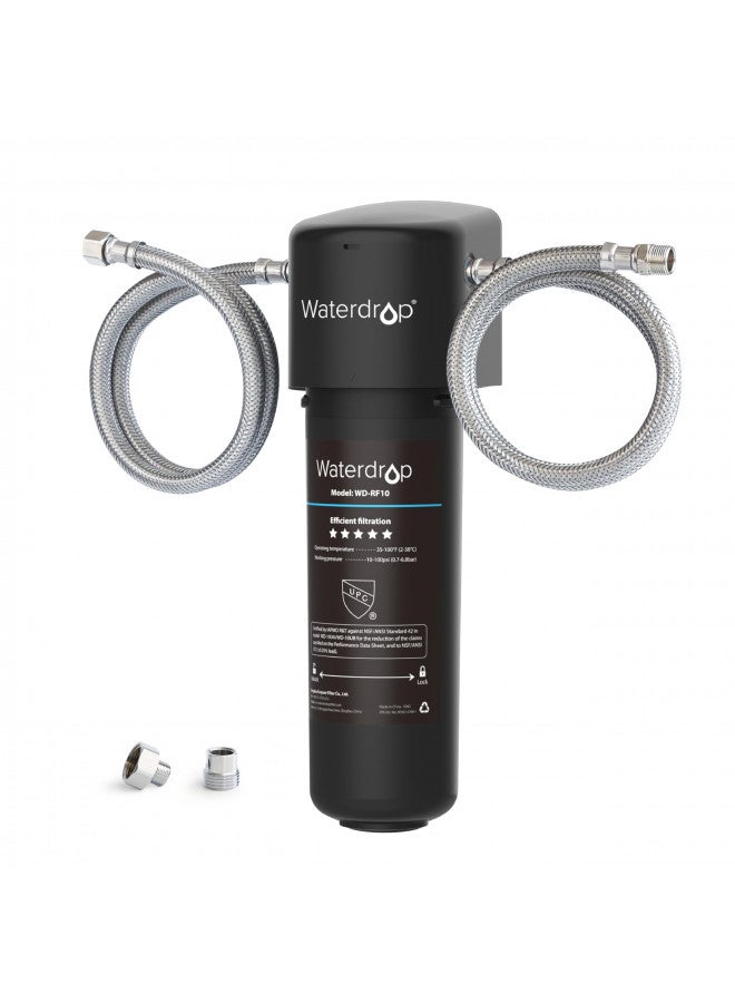 Waterdrop 10UA Under Sink Water Filter System, Reduces Lead, Chlorine, Bad Taste & Odor, Under Counter Water Filter Direct Connect to Kitchen Faucet, NSF/ANSI 42 Certified, 8K Gallons, USA Tech - Image 2
