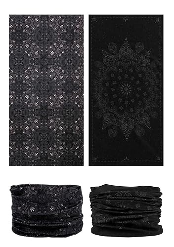 LANCHY Head Wrap Headwear Headband Bandana Face Mask magic scarf for men women - Image 3